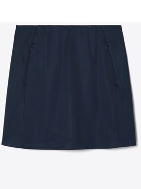 Tory Burch Sport XS Performance Golf Skort Skirt Navy Shorts Pockets Tech